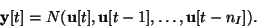 \begin{displaymath}
{\bf y}[t]=N({\bf u}[t],{\bf u}[t-1],\ldots,{\bf u}[t-n_I]).
\end{displaymath}