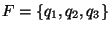 $F=\{q_1,q_2,q_3\}$