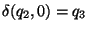 $\delta(q_2,0)=q_3$