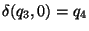 $\delta(q_3,0)=q_4$